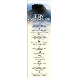   Commandments Mount Sinai Paper Bookmarks   Pkg. of 25 