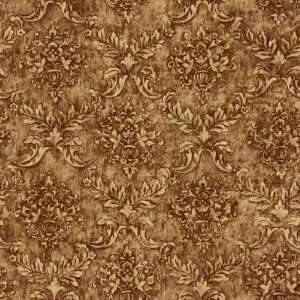  Textured Damask Tan Wallpaper in 4Walls