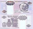ANGOLA 100000 Kwanza Banknote World Money Currency BILL Africa Note 