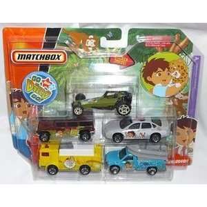  Matchbox 5 Pack Nick Jr Go Diego Go Rescue Die Cast Cars 