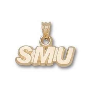  Southern Methodist (SMU) Mustangs SMU Pendant   14KT Gold 