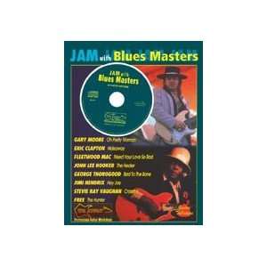   Jam with Blues Guitar Masters Book/ CD Rev Musical Instruments