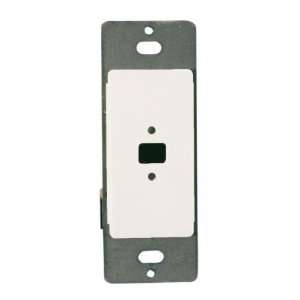 Knoll Systems Decora Wall Plate Style Infrared Receiver   White With 