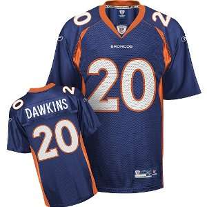  Denver Broncos Brian Dawkins Replica Team Color Jersey 