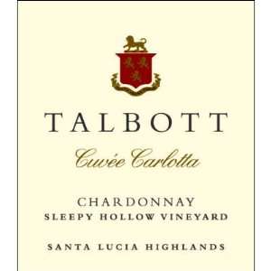  2009 Talbott Cuvee Carlotta Chardonnay 750ml: Grocery 