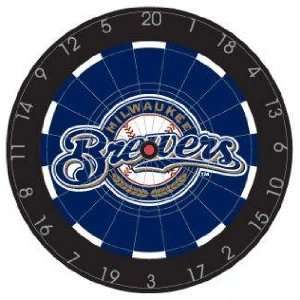   Brewers 18in Bristle Dart Board  Game Room: Sports & Outdoors