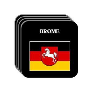 Lower Saxony (Niedersachsen)   BROME Set of 4 Mini Mousepad Coasters