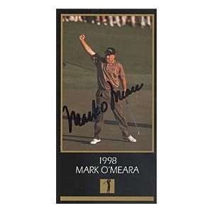  Mark OMeara Autographed 1998 Grand Slam Golf Card 