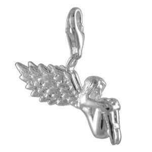 MELINA Charms clip on pendant angel sterling silver 925 