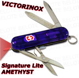 Victorinox Swiss Army Signature Lite AMETHYST 55195 NEW  