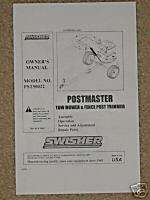 Swisher Tow Mower / Trimmer Illustrated Part Manual  