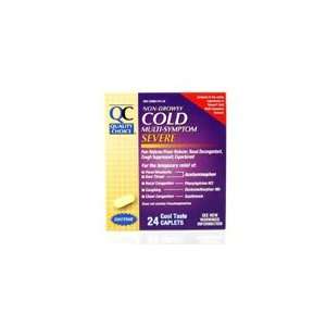  PACK OF 3 EACH QC COLD MULTI SYMP SEVERE DT 24CP PT 