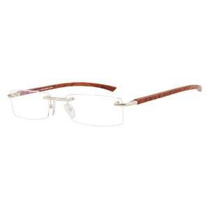    ARTISTIC 504 EYEGLASS  GOLD BUBINGA: Health & Personal Care