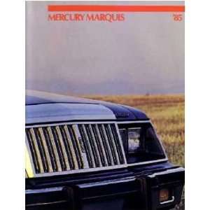    1985 MERCURY MARQUIS Sales Brochure Literature Book Automotive