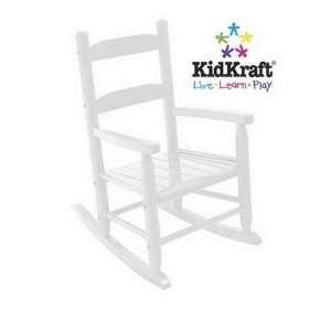  Kidkraft 2 Slat Rocker   White: Furniture & Decor