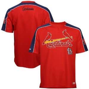   Cardinals Red Tackle Twill Crew Premium T shirt