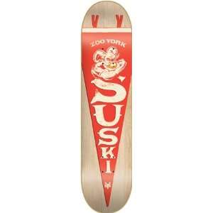  Zoo Suski Pennant Deck 8.12 Skateboard Decks Sports 