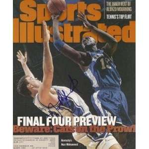  Nazr Mohammad (KENTUCKY) autographed Sports Illustrated 