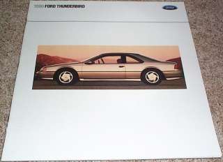 1990 Ford Thunderbird Brochure Super Coupe/LX  Mint!  