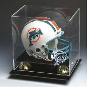  Miami Dolphins Coachs Choice Mini Helmet Display Sports 