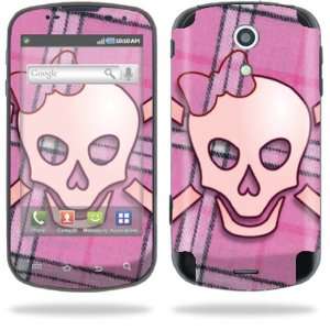   for Samsung Epic 4G Sprint Pink Bow Skull: Cell Phones & Accessories