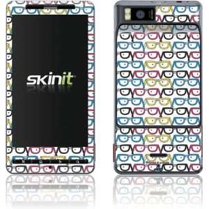   & Goliath Nerd Glasses Vinyl Skin for Motorola Droid X: Electronics