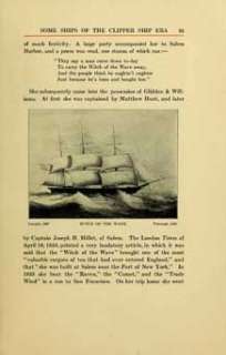 This book intend to give a birds eye view of theclipper ships which 