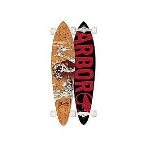  Arbor Fish Bamboo Complete   Long Boards 2011: Sports 