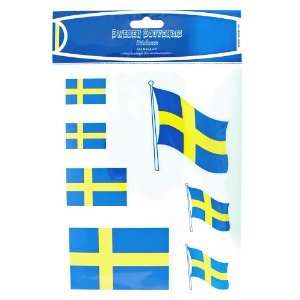  Sweden Flag Adhesive Decals & Stickers: Arts, Crafts 
