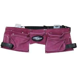  HEAVY DUTY PINK SUEDE TOOL POUCH: Home Improvement