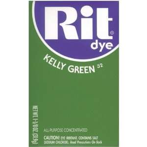  New   Rit Dye Powder Kelly Green by Rit Dye: Arts, Crafts 