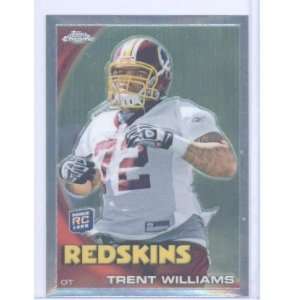 2010 Topps Chrome #C102 Trent Williams RC   Washington Redskins (RC 