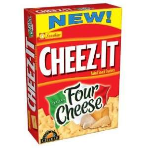 Cheez it Baked Snack Crackers Italian Four Cheese 13.7 Oz. Box  