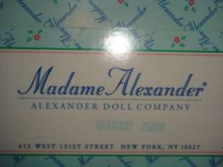 GERMANY   RARE Madame Alexander 8 INTERNATIONAL Doll  