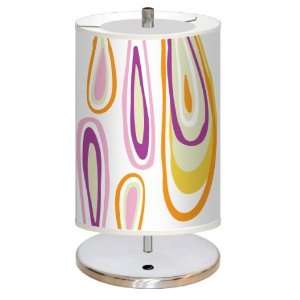     2Modern Cylinder 21 Table Lamp Hermosa Sundrops: Home Improvement