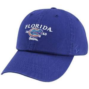  Zephyr Florida Gators Navy Blue Established Hat: Sports 