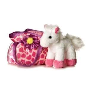    Aurora Plush Fancy Pals Pet Carrier Pretty Filly Toys & Games