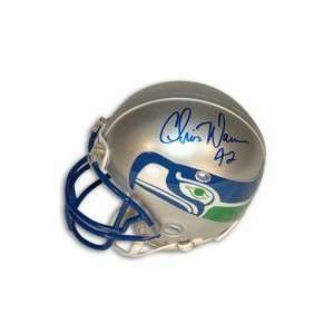   Autographed Seattle Seahawks Mini Football Helmet: Everything Else