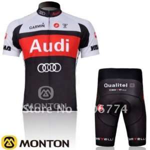  2011 audi short cycling jerseys and short set/cycling wear 