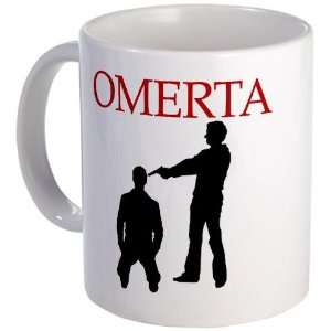  Omerta Mafia Mug by CafePress: Kitchen & Dining