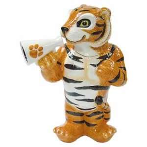   Clemson Tigers Ceramic Candy Jar/Figurine CAJ 005