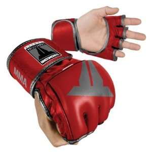  Throwdown MMA Fight Gloves   Red