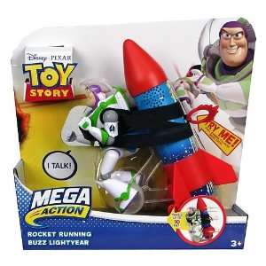  Toy Story Mega Action Buzz Lightyear Figure Case: Toys 
