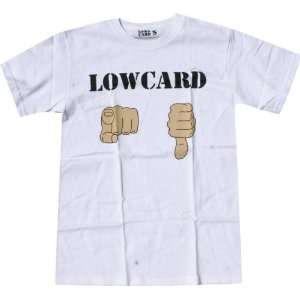  Lowcard U Suck Small White Short SLV