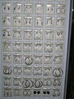 Wholesale lot of Sterling Silver Earrings   Bulk   New  