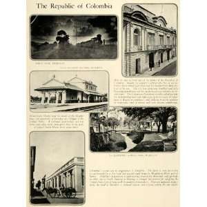  1920 Print Columbia Historic Landmarks Architecture 