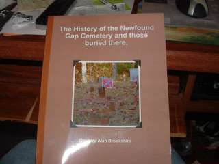 History Newfound Gap Cemetery Buncombe Haywood NC book  