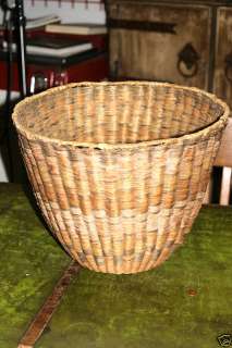 Hopi Indian BURDEN BASKET Peach Basket Native  