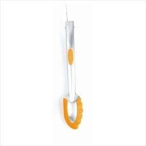 Stainless/Silicone Locking Tongs (Orange):  Kitchen 