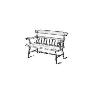  Squire Bench Plan (Woodworking Project Paper Plan): Home 